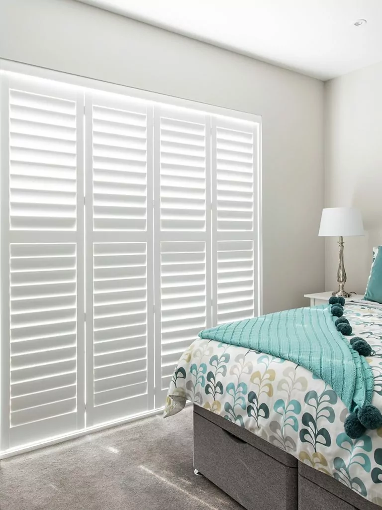 Bedroom blinds and shutters Plantation Shutters