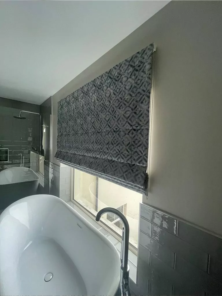 Bathroom Blinds and Shutters Roman Blinds