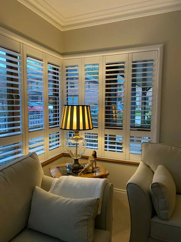 Shutters for Square Bay Windows Lounge 2