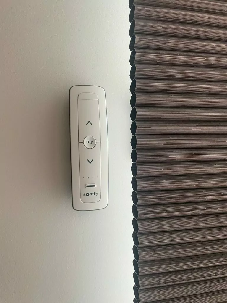 cellular blinds motorised by somfy  Village Blinds and Shutters Northern Ireland