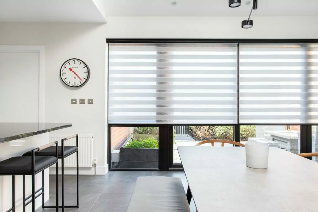 Aura Blinds Holywood Day Night Blinds Kitchen Diner