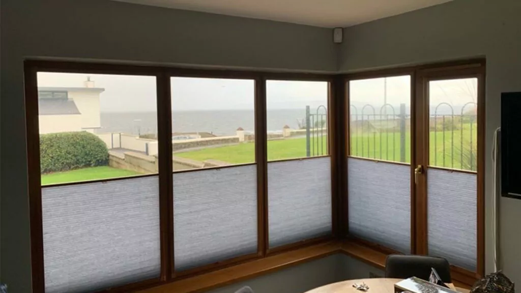 cellular blinds self build coastal home in a ideal location