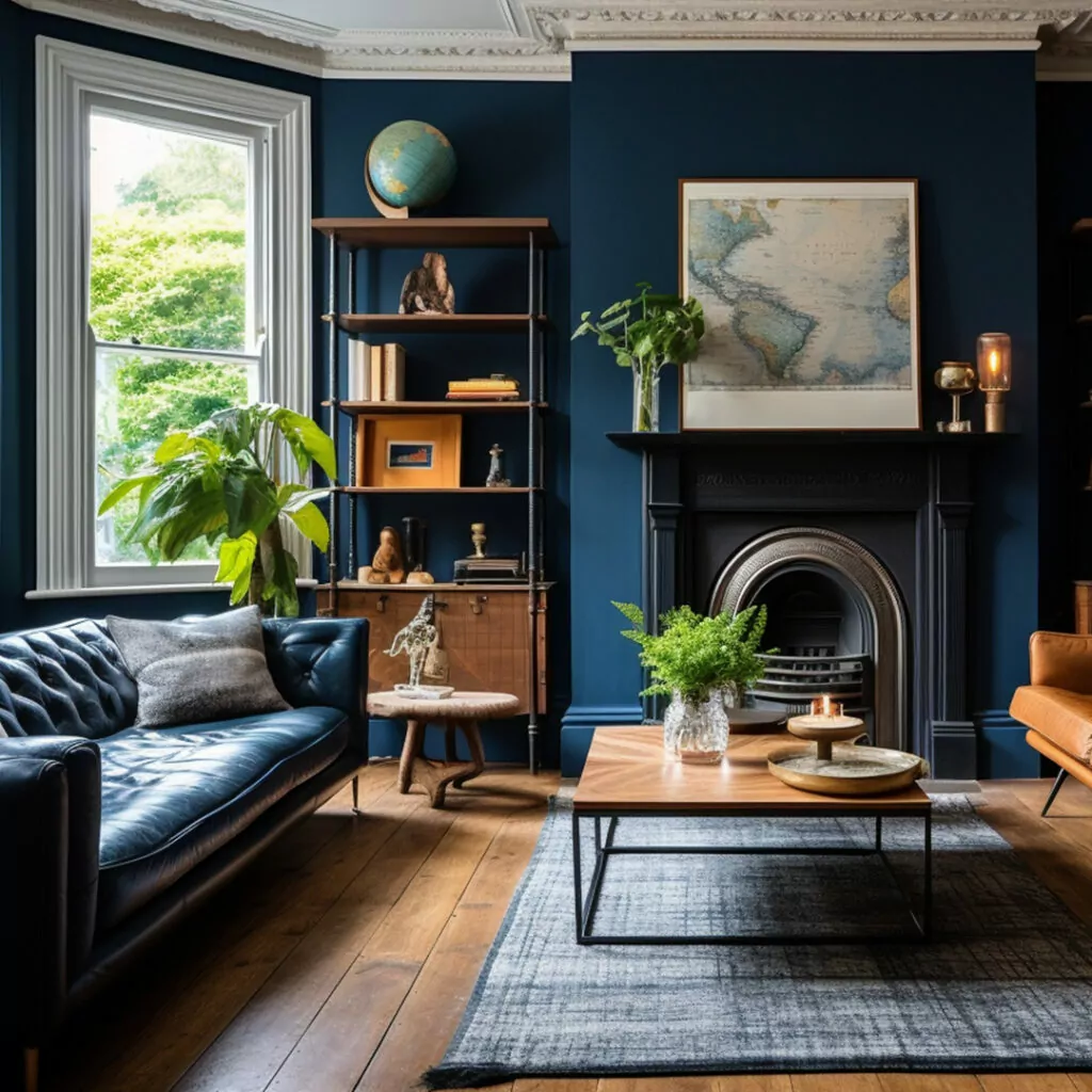 2024 New Year Home Refresh stylish blue modern Northern Ireland
